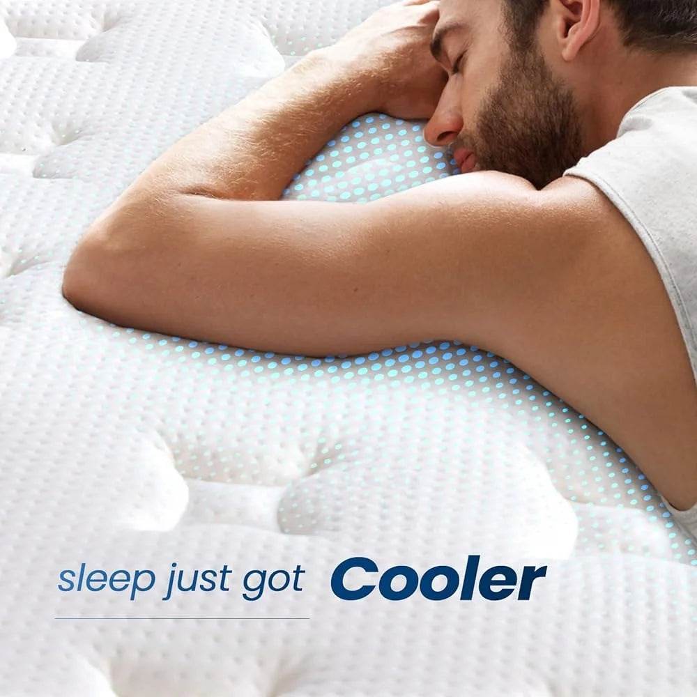 11-Inch Cooling Gel Memory Foam Mattress - Omega Lifestyles