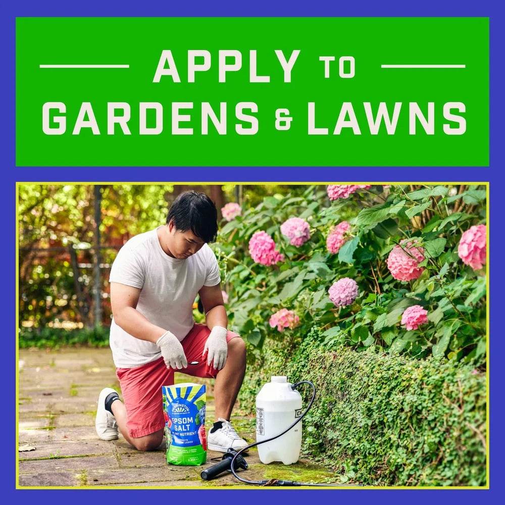 Epsom Salt Plant Nutrient for Lawn and Garden Growth - Sleep Galleria