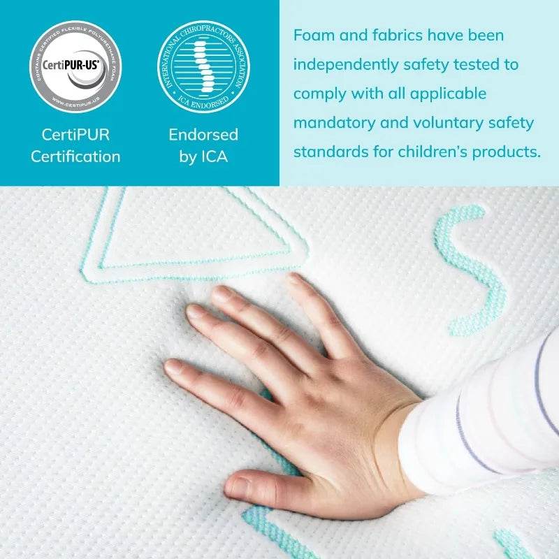 Medium Firm Kids Bunk Bed Memory Foam Mattress 5 Inch - Sleep Galleria