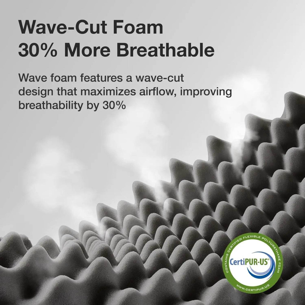 Medium Gel Memory Foam Twin Mattress With Cooling Technology - Omega Lifestyles