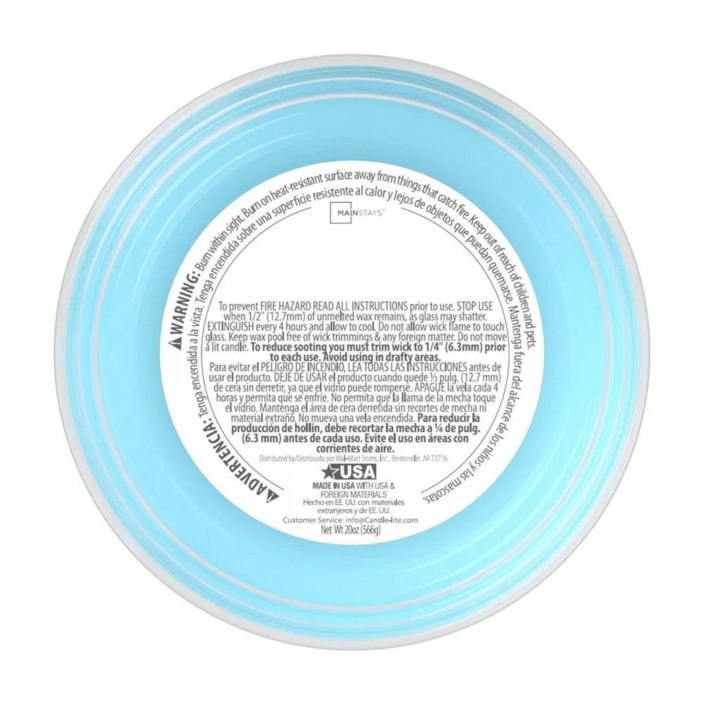 Salted Sea Spray Scented 20oz Decorative Candle - Sleep Galleria