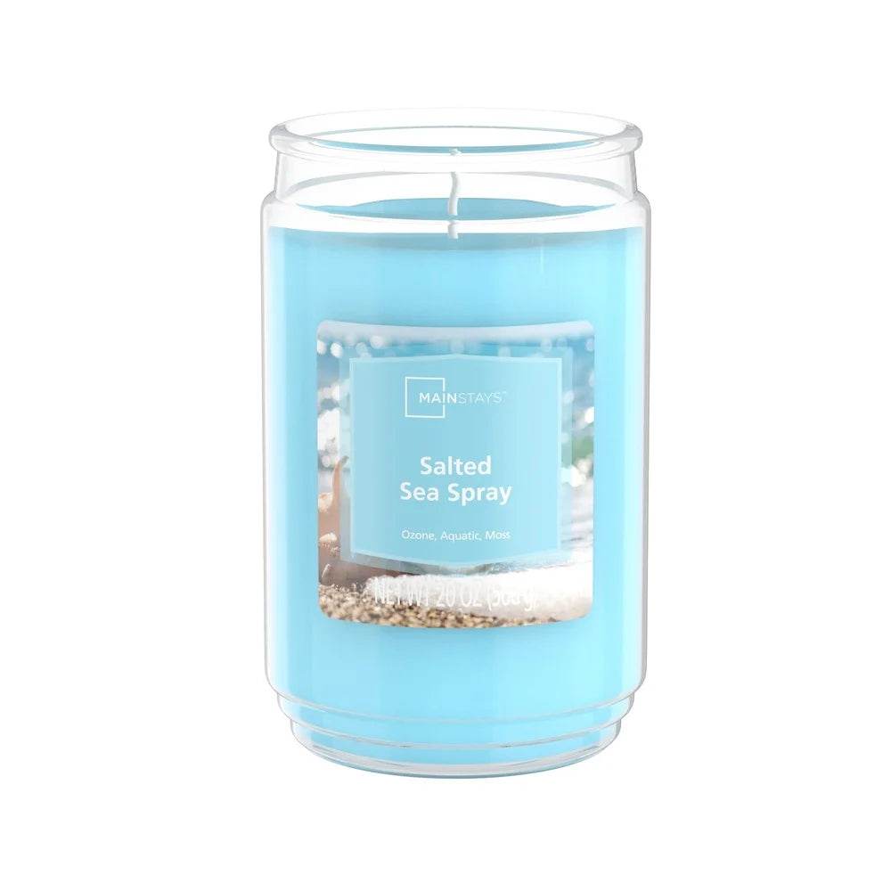 Salted Sea Spray Scented 20oz Decorative Candle - Sleep Galleria