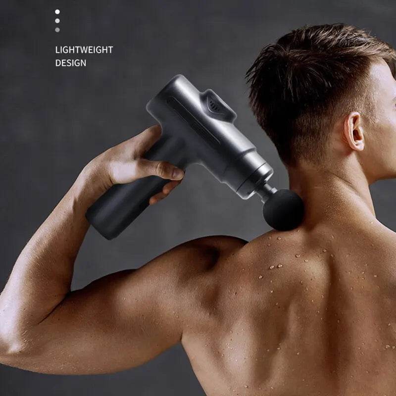 Electric Deep Tissue Massage Gun With 8 Heads - Sleep Galleria