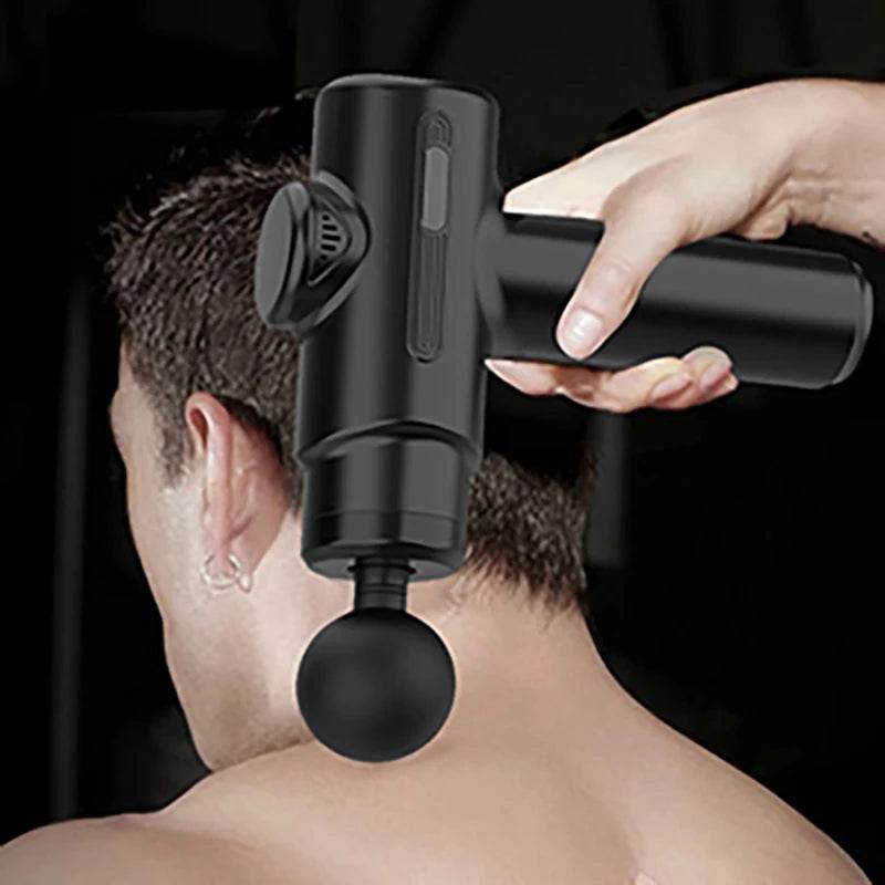 Electric Deep Tissue Massage Gun With 8 Heads - Sleep Galleria