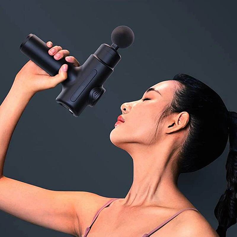 Electric Deep Tissue Massage Gun With 8 Heads - Sleep Galleria