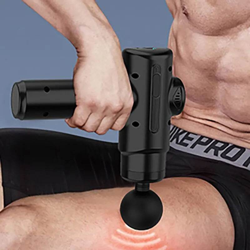 Electric Deep Tissue Massage Gun With 8 Heads - Sleep Galleria