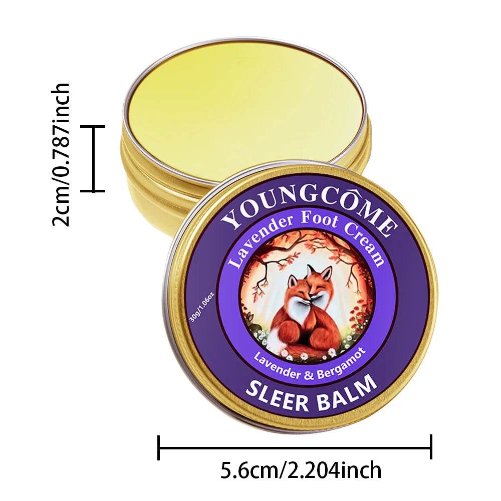 Lavender Moisturizing Foot Cream For Dry Skin - Sleep Galleria