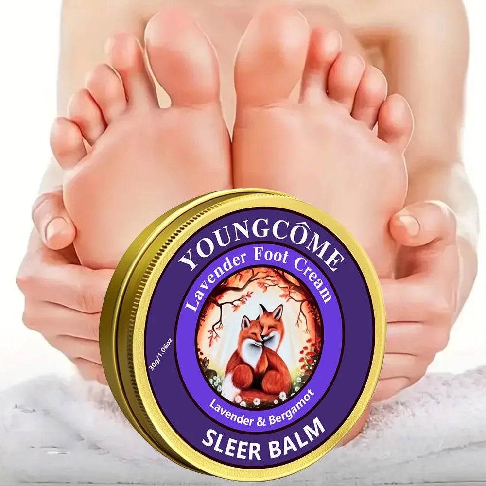 Lavender Moisturizing Foot Cream For Dry Skin - Sleep Galleria