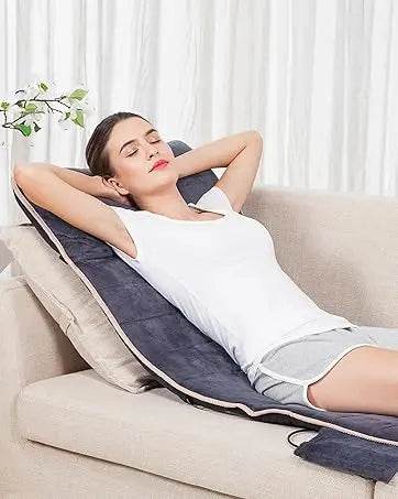 Shiatsu Heat Massage Cushion with Kneading Back Therapy Pad - Omega Lifestyles