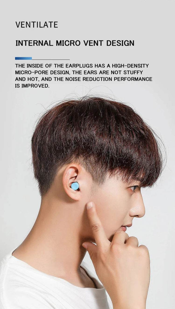 Pack Of 30 Soft Foam Noise Reduction Earplugs - Sleep Galleria