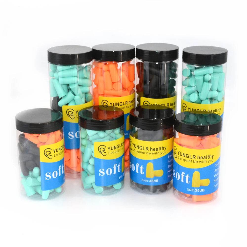 Pack Of 30 Soft Foam Noise Reduction Earplugs - Sleep Galleria