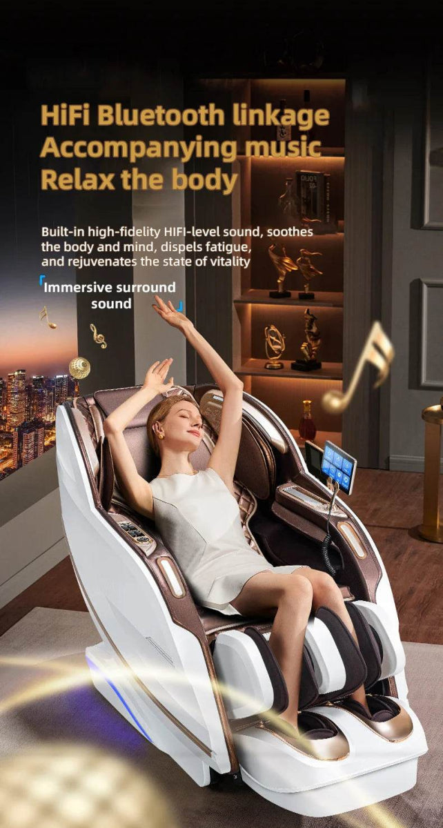 Yutori BreezeLuxe 4D Full Body Massage Chair - Omega Lifestyles