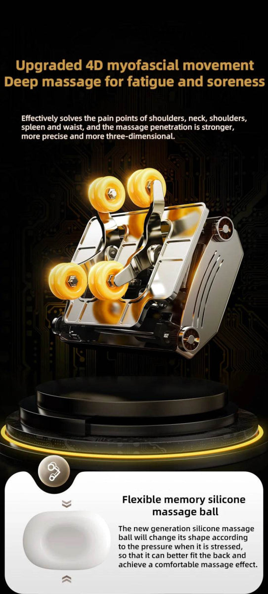 Yutori BreezeLuxe 4D Full Body Massage Chair - Omega Lifestyles