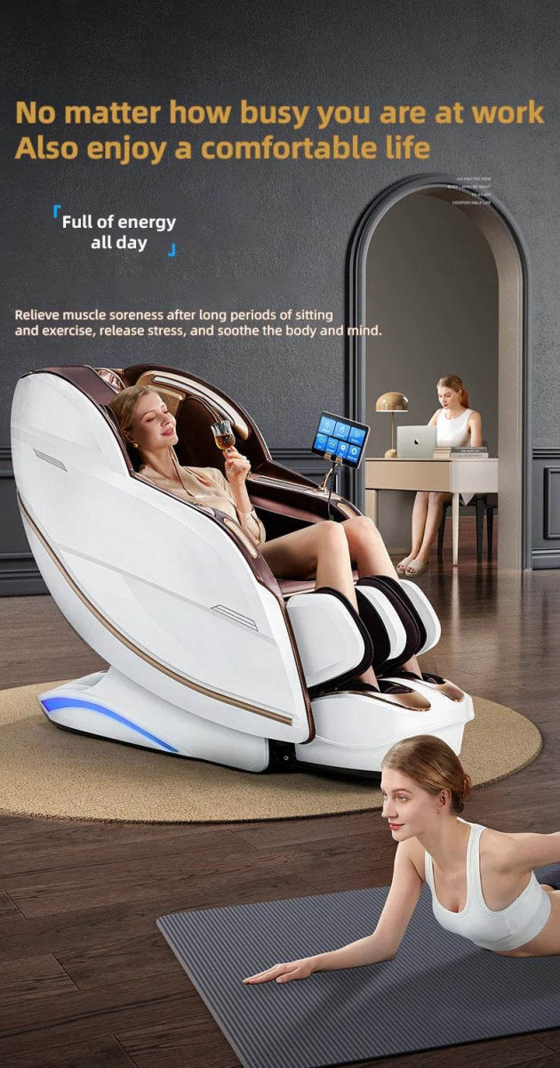 Yutori BreezeLuxe 4D Full Body Massage Chair - Omega Lifestyles