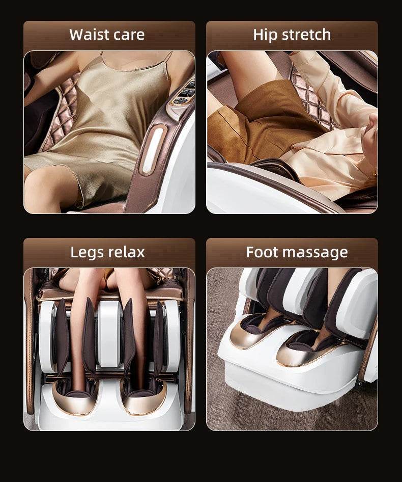 Yutori BreezeLuxe 4D Full Body Massage Chair - Omega Lifestyles