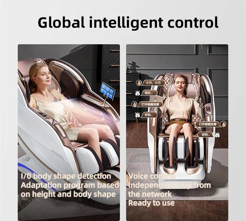 Yutori BreezeLuxe 4D Full Body Massage Chair - Omega Lifestyles