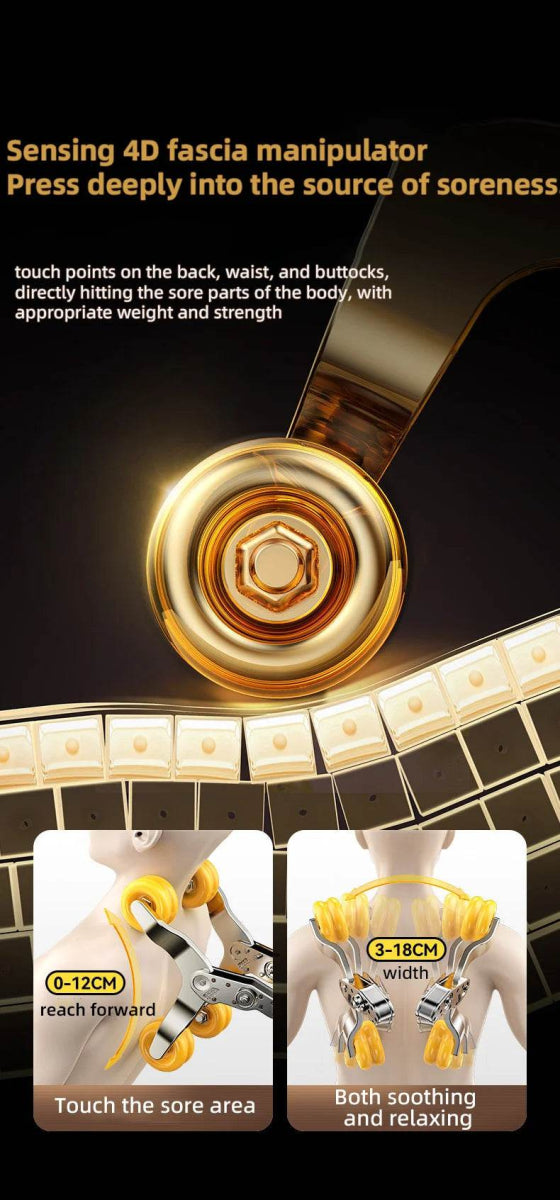 Yutori BreezeLuxe 4D Full Body Massage Chair - Omega Lifestyles