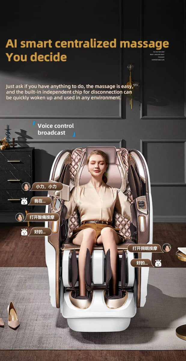 Yutori BreezeLuxe 4D Full Body Massage Chair - Omega Lifestyles
