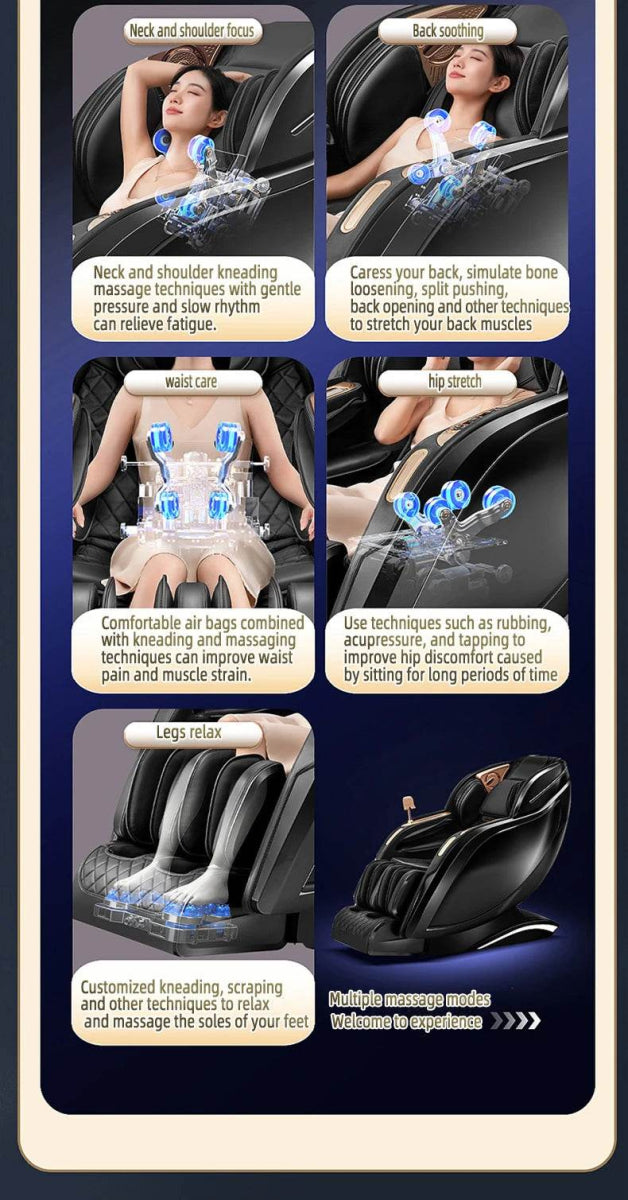 Yutori CloudWarm Zero Gravity Massage Chair - Omega Lifestyles