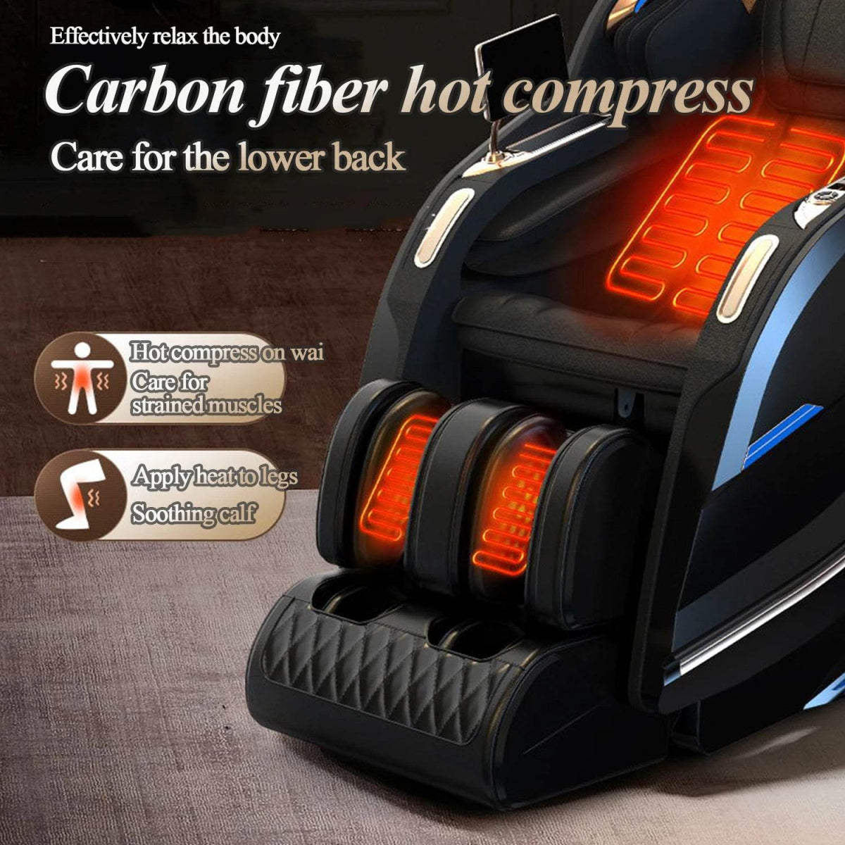 Yutori CloudWarm Zero Gravity Massage Chair - Omega Lifestyles