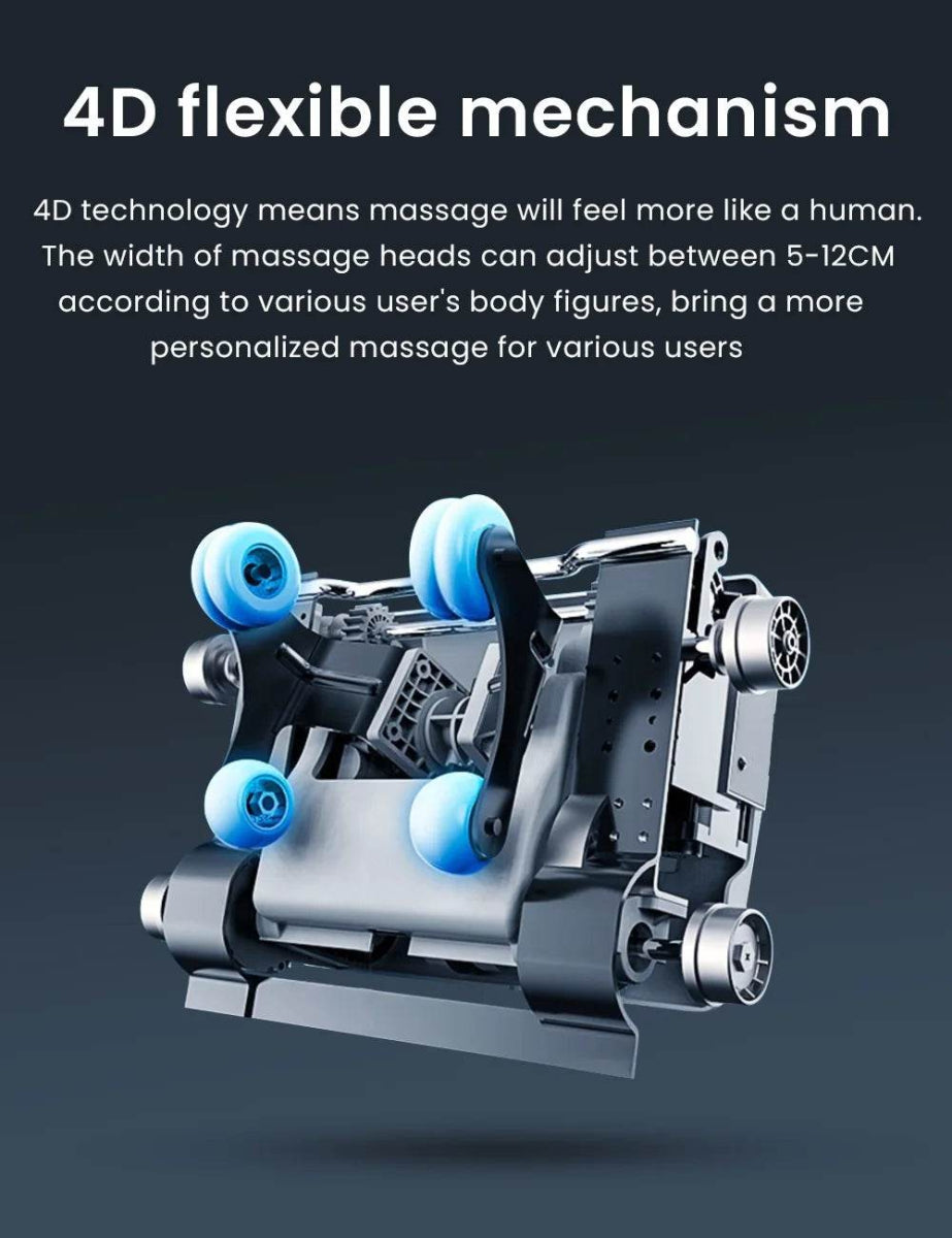 Yutori DawnAir 4D Zero Gravity Heated Massage Chair - Omega Lifestyles