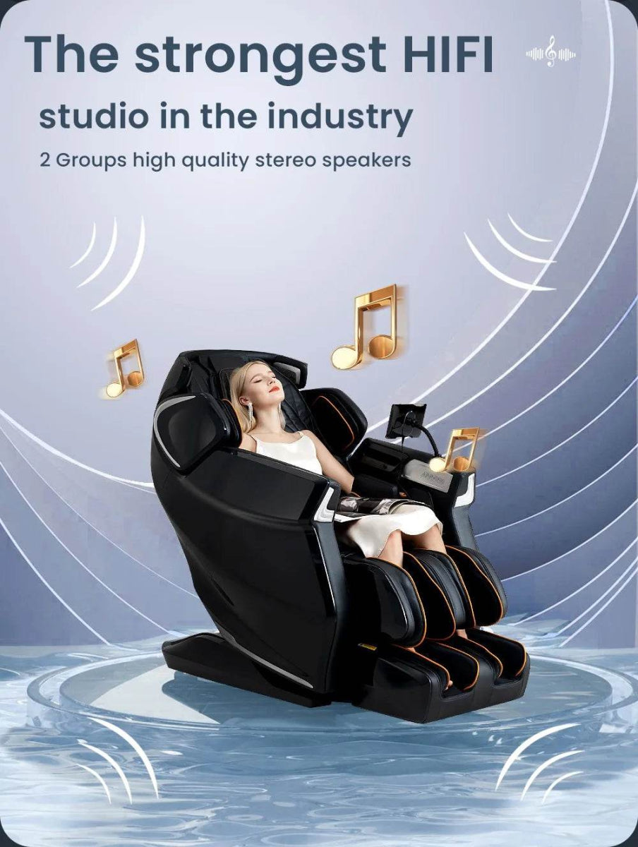 Yutori DawnAir 4D Zero Gravity Heated Massage Chair - Omega Lifestyles