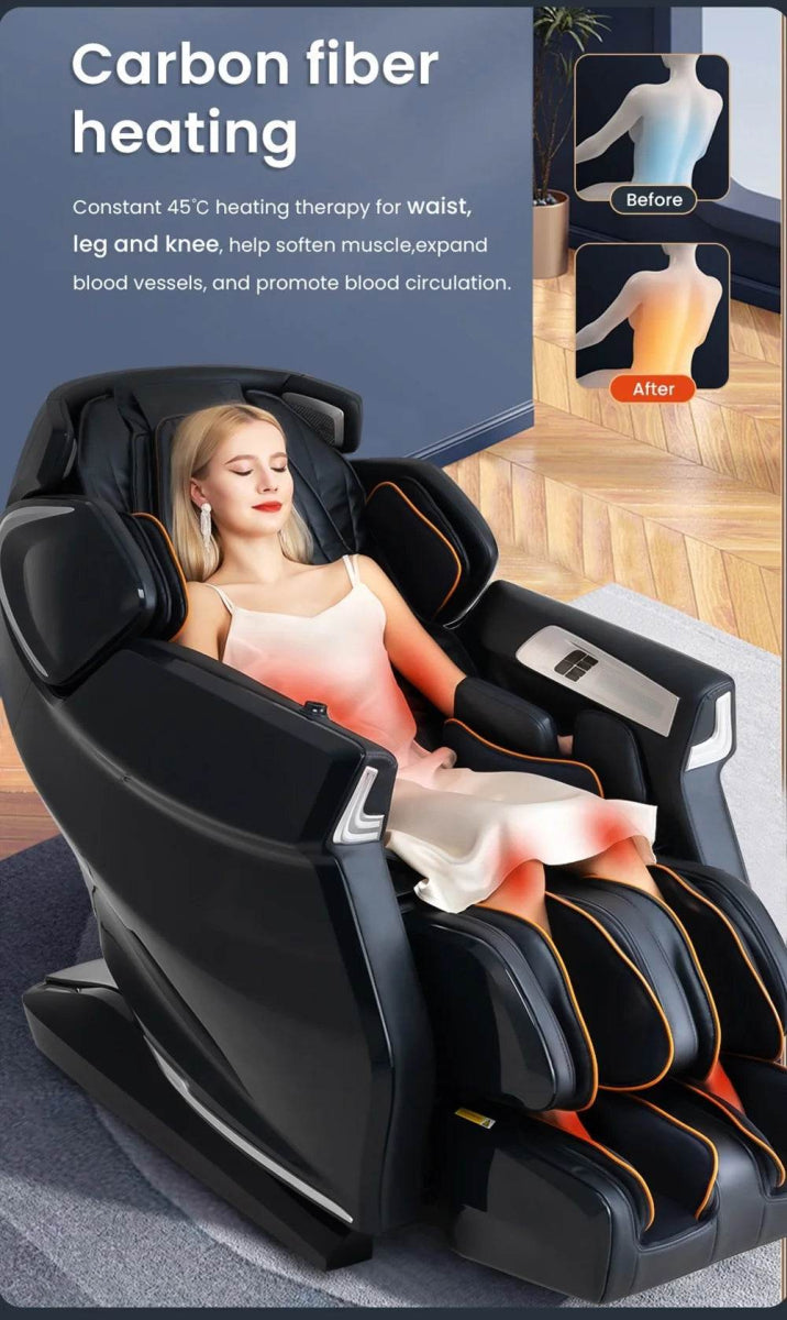 Yutori DawnAir 4D Zero Gravity Heated Massage Chair - Omega Lifestyles