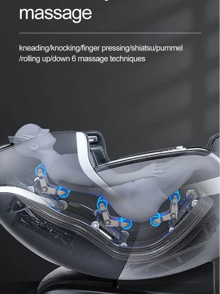 Yutori LotusEase 4D SL-Track Massage Chair - Omega Lifestyles