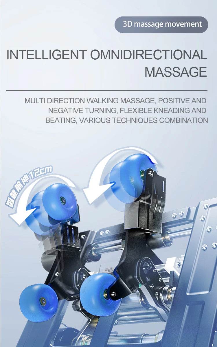 Yutori LotusEase 4D SL-Track Massage Chair - Omega Lifestyles