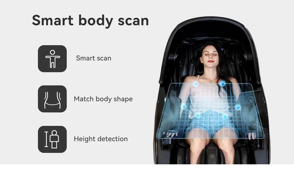 Yutori SerenePath 4D Full Body Massage Chair - Omega Lifestyles