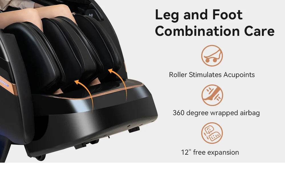 Yutori SerenePath 4D Full Body Massage Chair - Omega Lifestyles