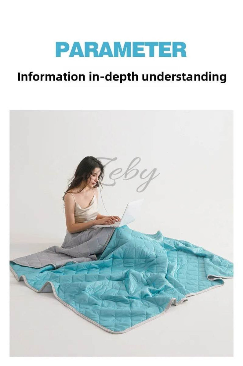 Breathable Lightweight Cooling Polyester Summer Blanket - Sleep Galleria