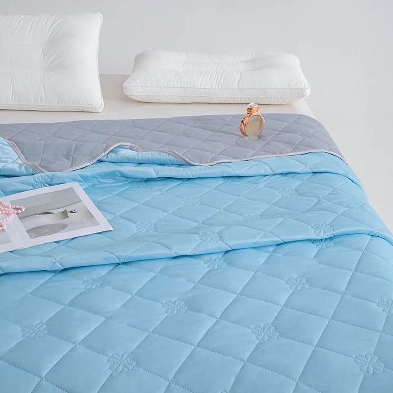 Breathable Lightweight Cooling Polyester Summer Blanket - Sleep Galleria