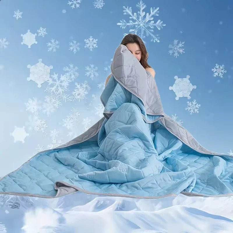 Breathable Lightweight Cooling Polyester Summer Blanket - Sleep Galleria