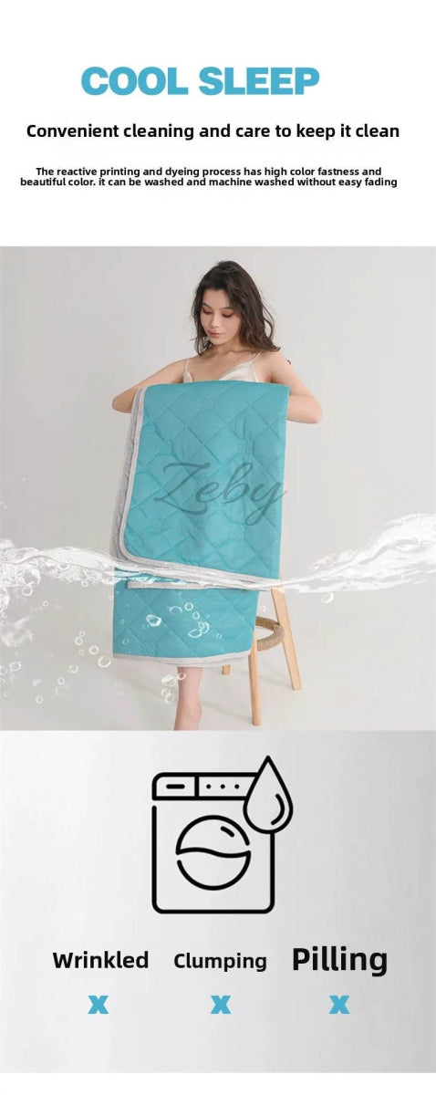 Breathable Lightweight Cooling Polyester Summer Blanket - Sleep Galleria