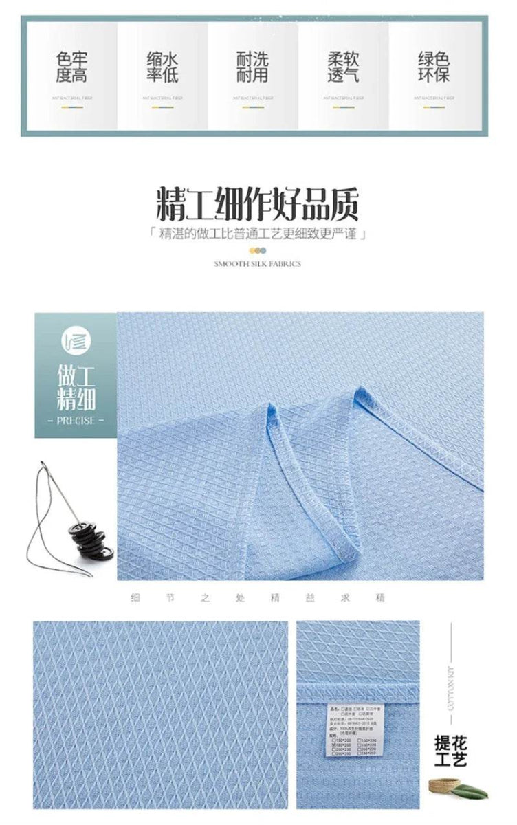 Cooling Lightweight Bamboo Fiber Summer Blanket - Sleep Galleria