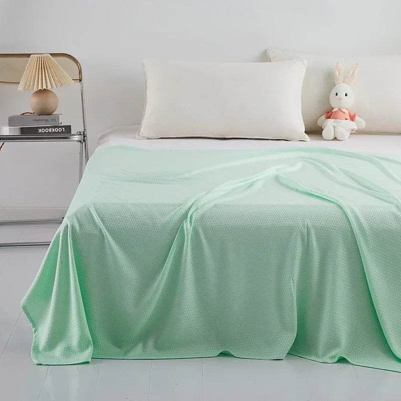 Cooling Lightweight Bamboo Fiber Summer Blanket - Sleep Galleria