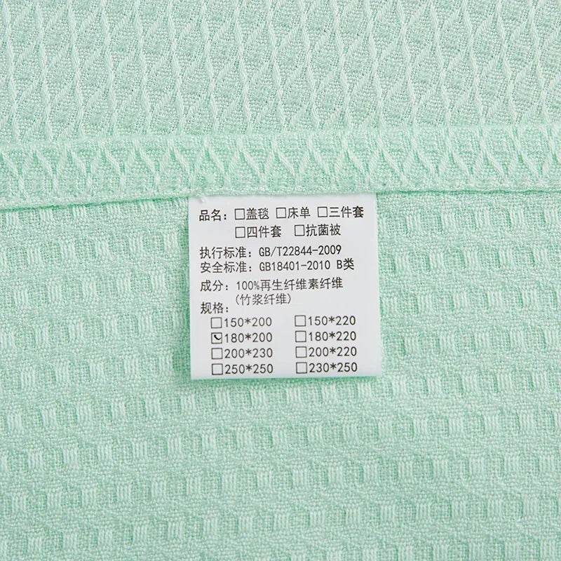 Cooling Lightweight Bamboo Fiber Summer Blanket - Sleep Galleria