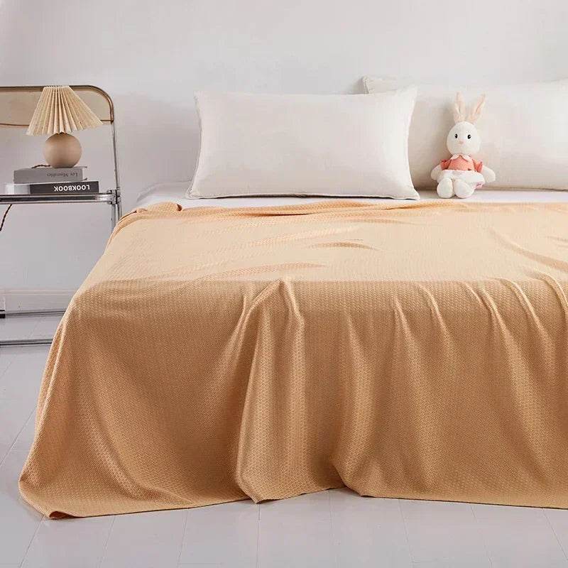 Cooling Lightweight Bamboo Fiber Summer Blanket - Sleep Galleria