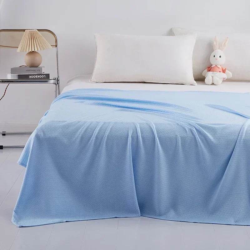 Cooling Lightweight Bamboo Fiber Summer Blanket - Sleep Galleria