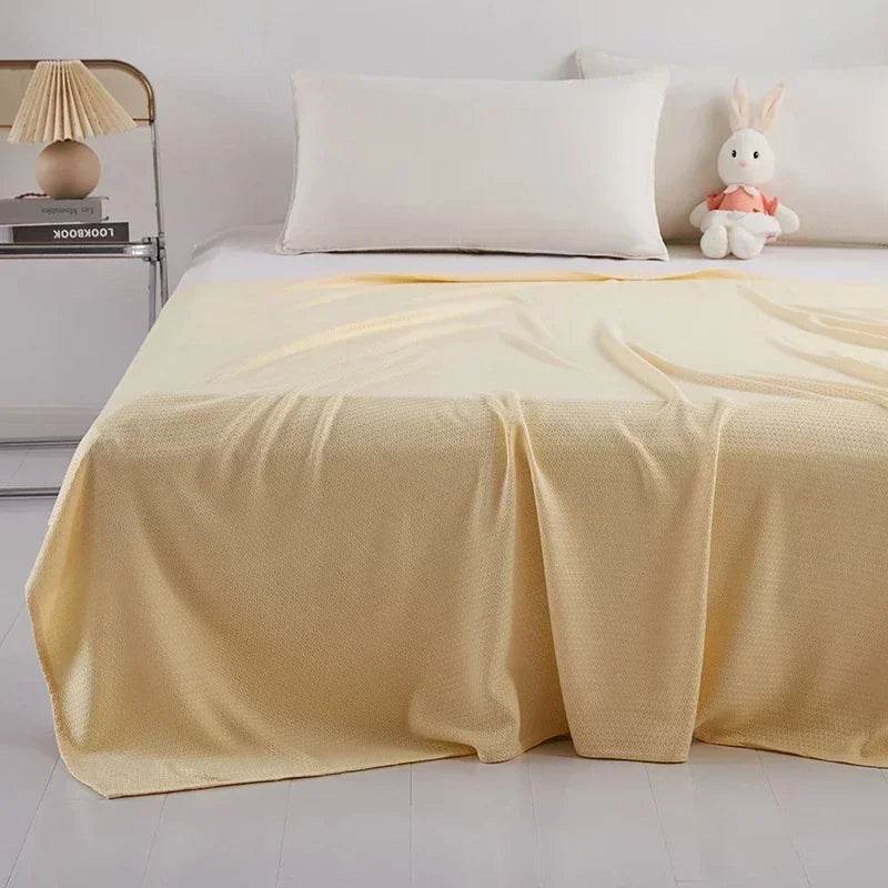 Cooling Lightweight Bamboo Fiber Summer Blanket - Sleep Galleria