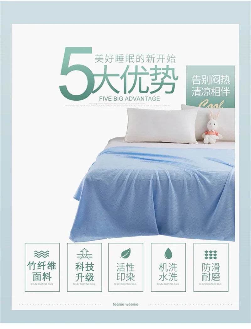 Cooling Lightweight Bamboo Fiber Summer Blanket - Sleep Galleria