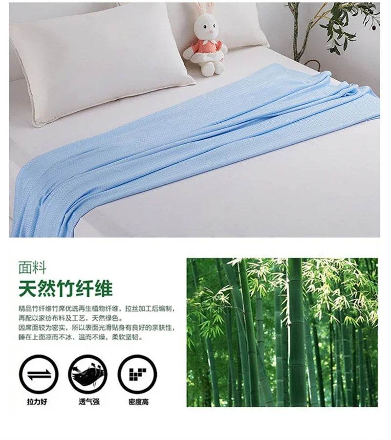 Cooling Lightweight Bamboo Fiber Summer Blanket - Sleep Galleria