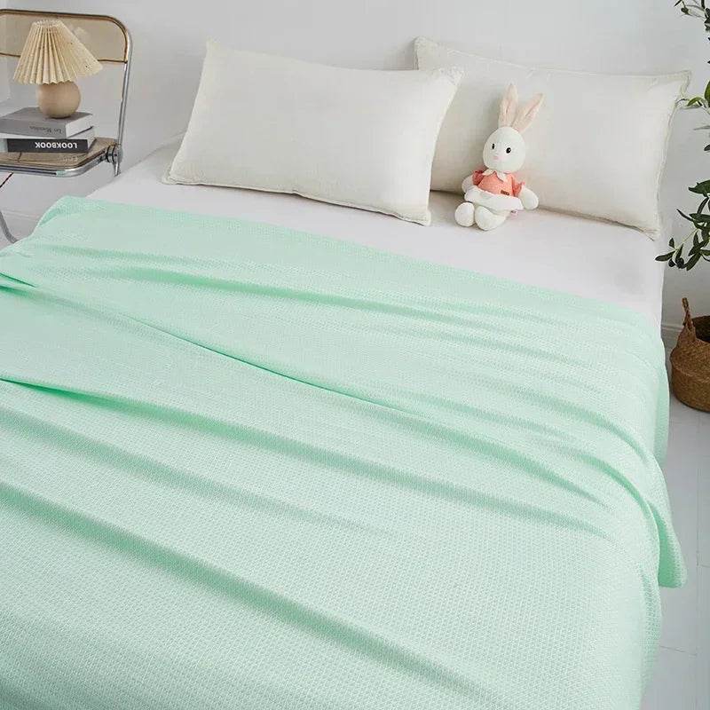 Cooling Lightweight Bamboo Fiber Summer Blanket - Sleep Galleria
