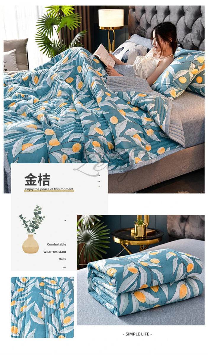 Soft Quilted 3-Piece Polyester Summer Quilt Set - Sleep Galleria