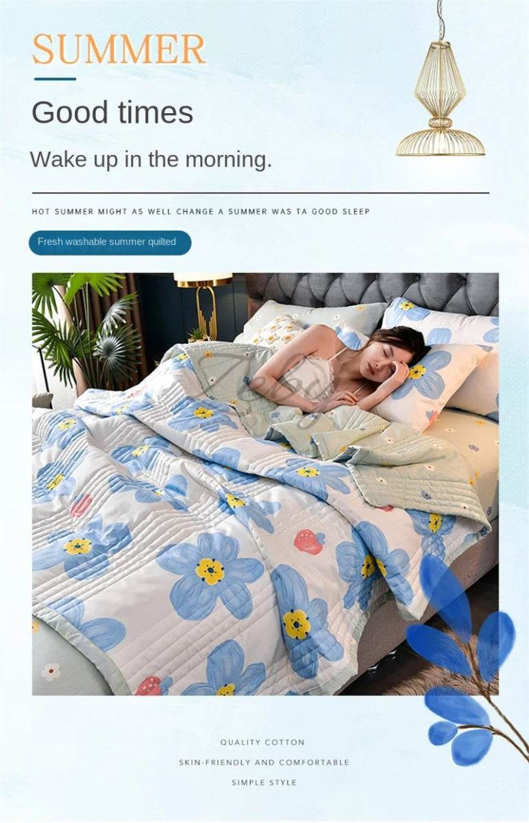 Soft Quilted 3-Piece Polyester Summer Quilt Set - Sleep Galleria