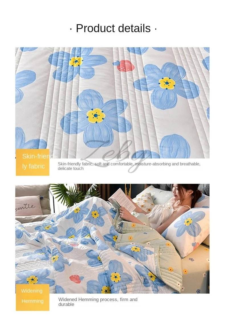 Soft Quilted 3-Piece Polyester Summer Quilt Set - Sleep Galleria