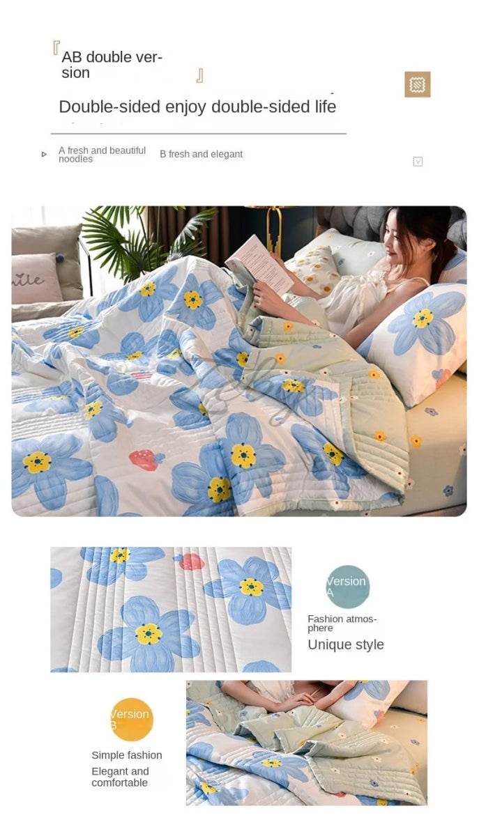 Soft Quilted 3-Piece Polyester Summer Quilt Set - Sleep Galleria