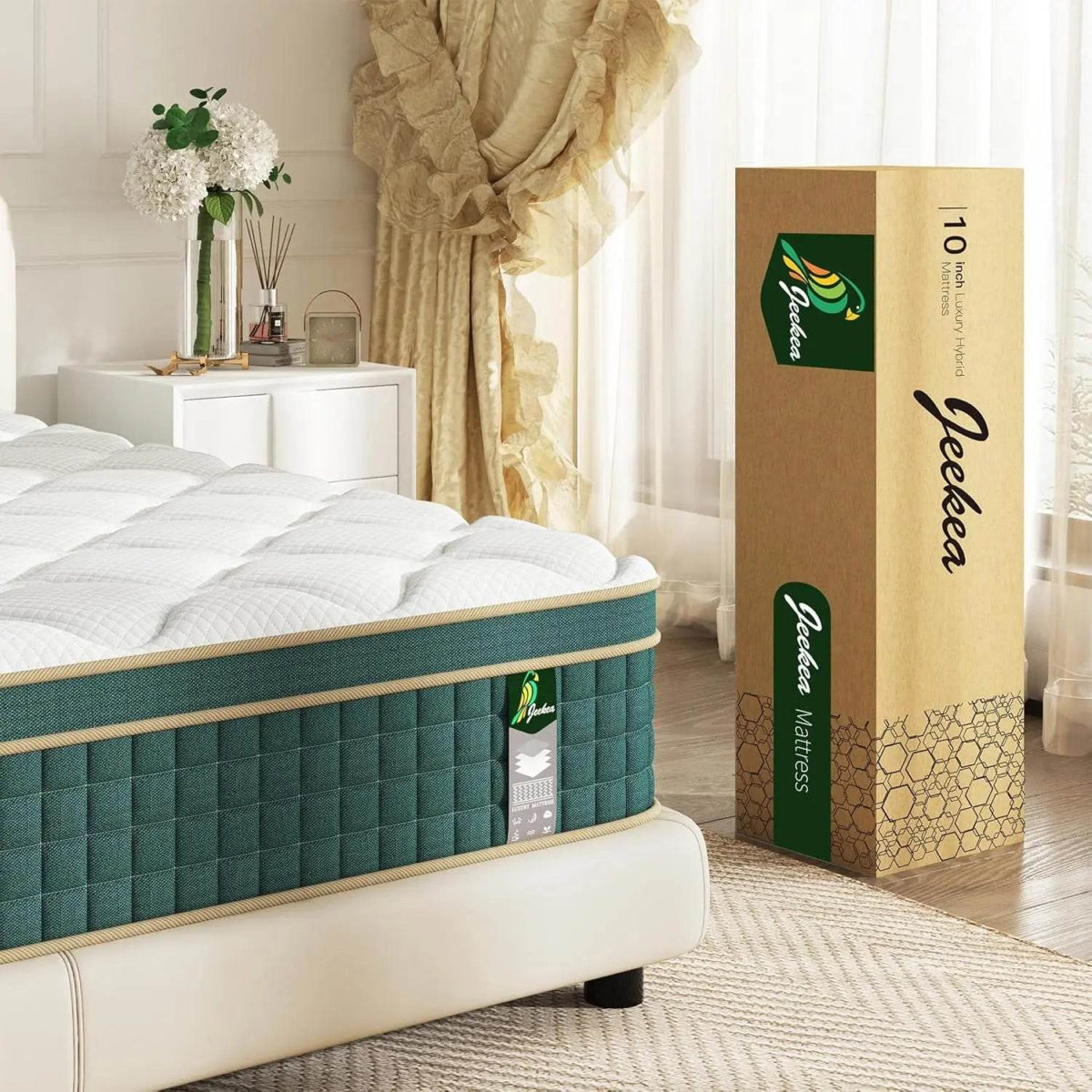 10-Inch Hybrid Memory Foam Mattress - Sleep Galleria