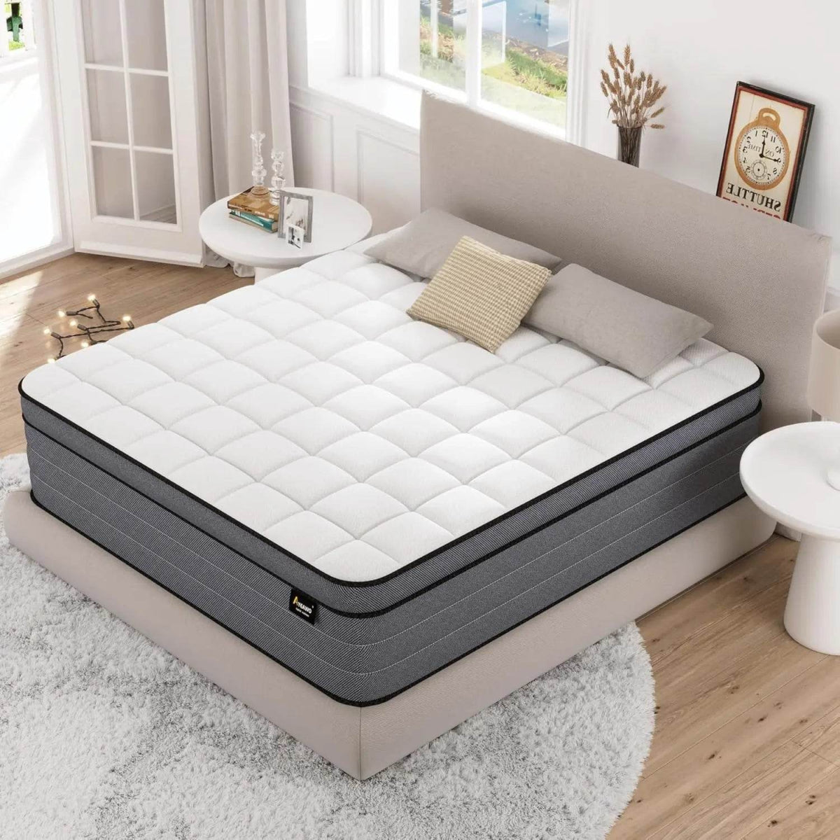 12-Inch Cooling Gel Memory Foam Mattress - Omega Lifestyles